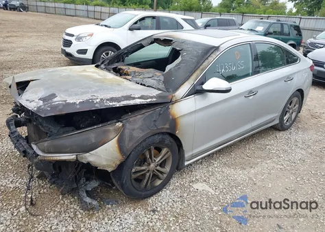 2019 Hyundai Sonata Sport из США, поврежденный, VIN 5NPE34AF5KH759255